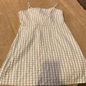 Gingham dress mint XL NWOT